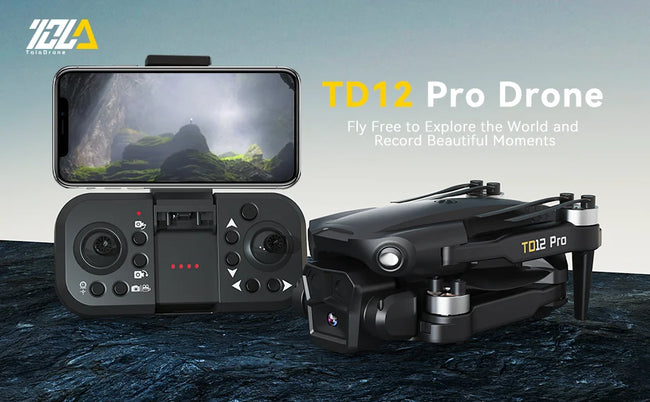 TD12 Pro FPV dron – fotografija izdelka 07