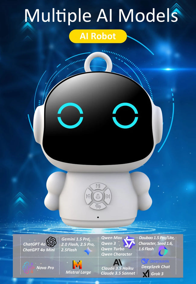 🧠 AI Robot CLOUDRAKER – ChatGPT, 61 jezikov in glasovni pogovor