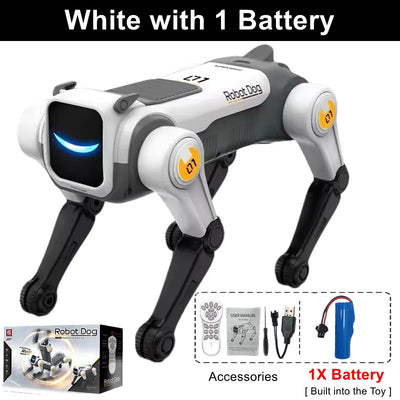 Pametni AI RC robotski pes 4WD z glasovnim upravljanjem 🐶