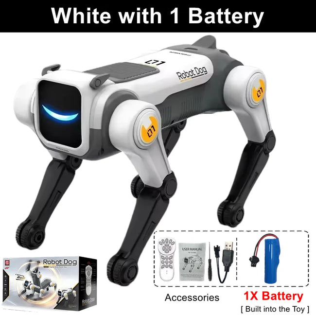 Pametni AI RC robotski pes 4WD z glasovnim upravljanjem 🐶