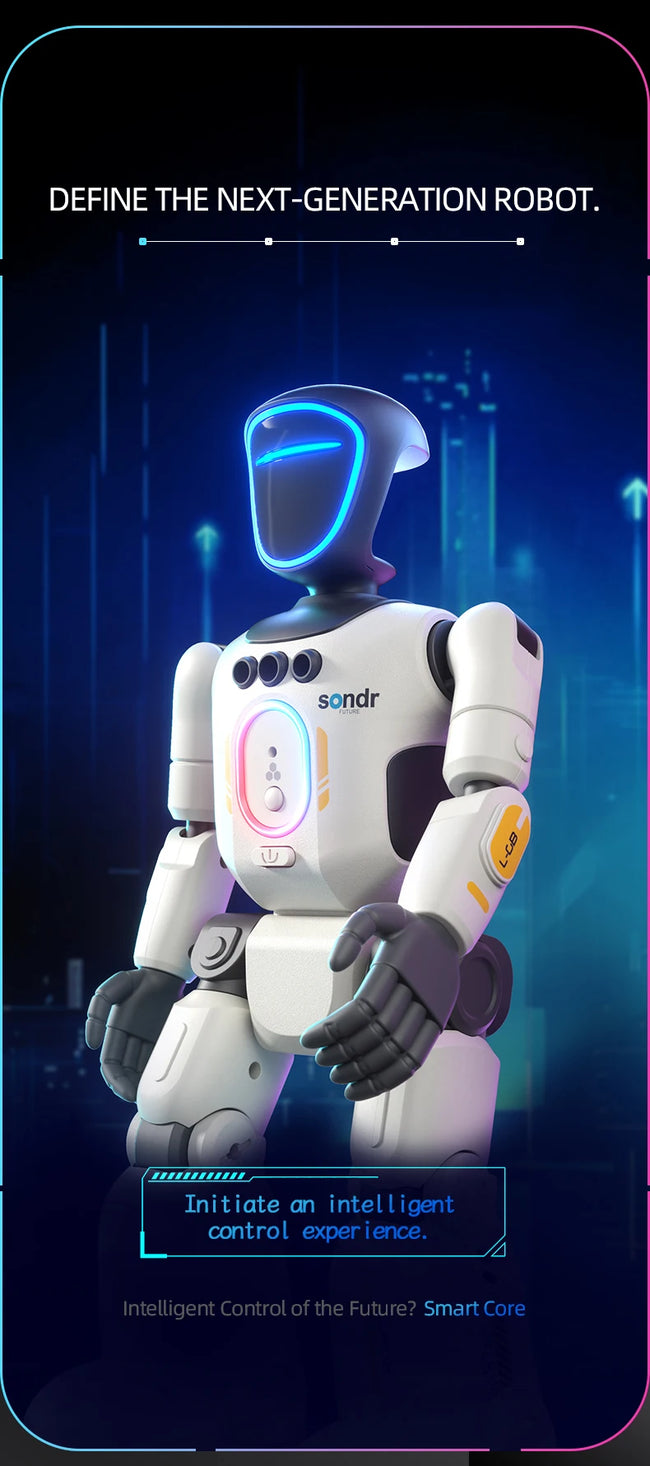 🤖 Pametni RC humanoidni robot z upravljanjem z gestami