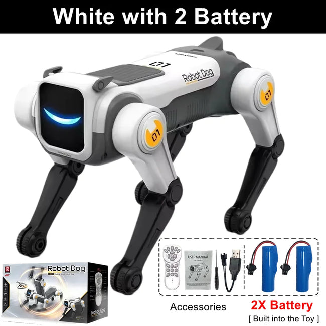 Pametni AI RC robotski pes 4WD z glasovnim upravljanjem 🐶