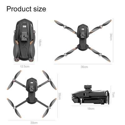 V168 MAX GPS dron – fotografija izdelka 37