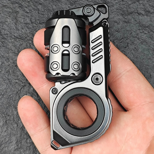 🧲 Kovinski Fidget Slider – mehanski antistresni pripomoček z magnetnim mehanizmom