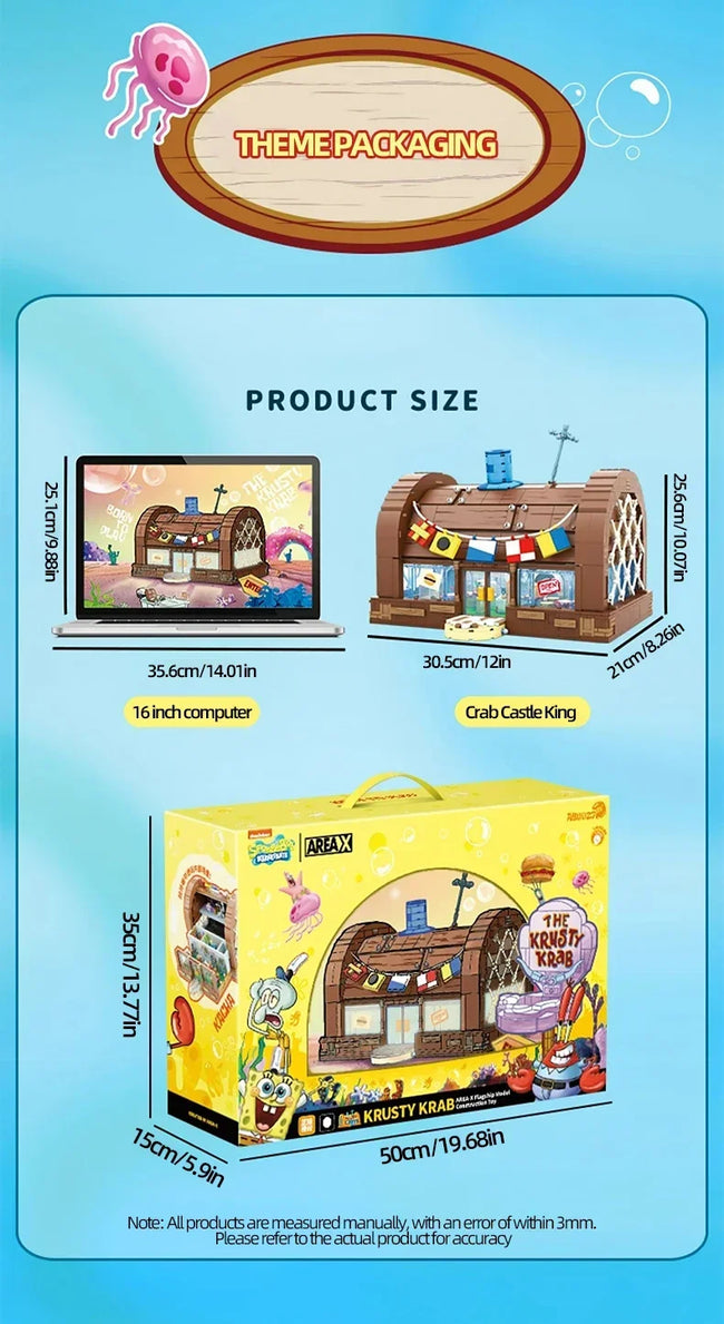 SpongeBob Krusty Krab – gradbeni komplet – slika 20