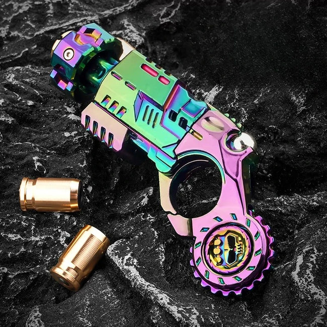 ⚙️ Mini kovinski EDC Fidget Spinner – mehanska antistresna igrača