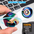 ⚙️ Kovinski Cube Spinner – 3D Gyro Fidget igrača