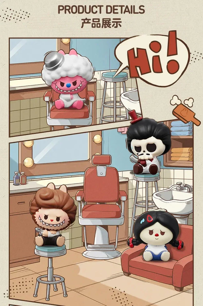 💇 POP MART LABUBU Hair Salon – Mystery Box 🎁