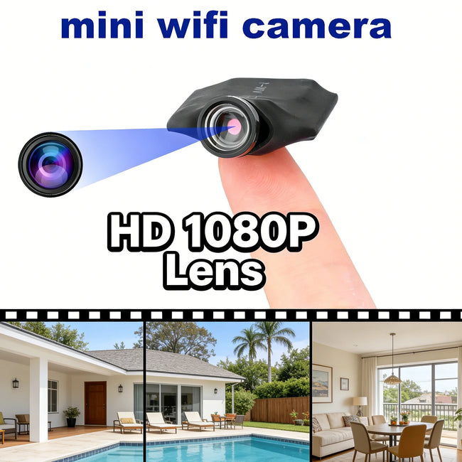 Mini WiFi kamera 1080p C2 z zaznavanjem gibanja