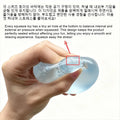 Blue Maltose Squishy Toy Cute Mochi Anti Stress Fidget Toy Soft Simulated Bule Transparent Ball Quick-rebound Decompression Toy