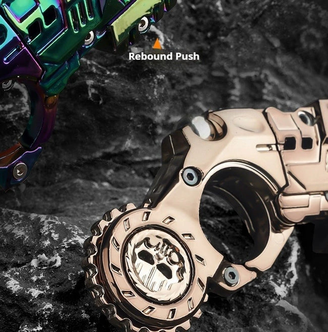 🔧 Mini kovinski EDC Fidget Slider – mehanska antistresna igrača