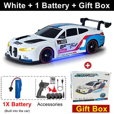 RC Drift Avto 20 km/h – 4WD, LED Luči in 2,4 GHz** 🏎️💨