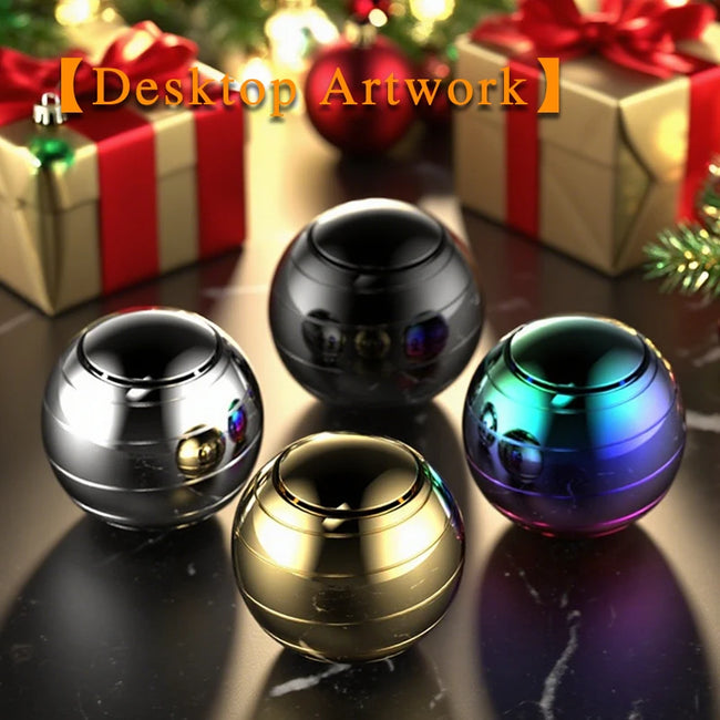 🌀 Premium kovinski EDC Spinner – antistresna fidget igrača