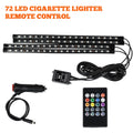 RGB LED ambientna osvetlitev za avto 36/48/72 LED – fotografija izdelka