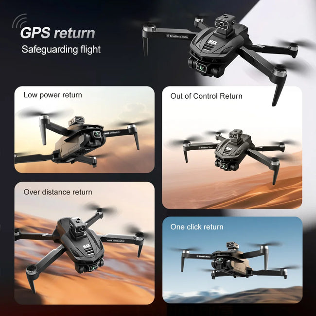 V168 MAX GPS dron – fotografija izdelka 04