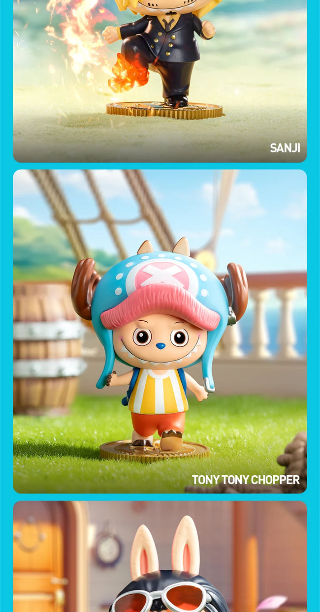 🏴‍☠️ POP MART LABUBU x One Piece – Mystery Box figurica 🎁
