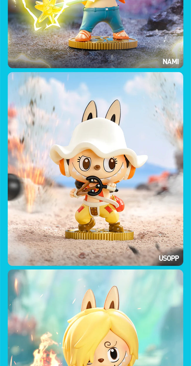 🏴‍☠️ POP MART LABUBU x One Piece – Mystery Box figurica 🎁