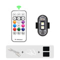 Brezžična LED opozorilna utripalka 1–6 kosov z USB polnjenjem – fotografija izdelka