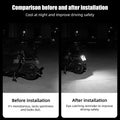 LED Demon Eye luči za motor in avto – 2 kosa – fotografija izdelka