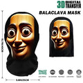 3D tiskana mrežasta maska TungTungTung Sahur – detajl vzorca