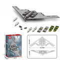 2063-delni B-2 Stealth – gradbeni model letala – slika 13