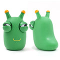 👀 Zeleni Squishy Toy črv – antistresna igračka
