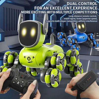 🤖 Pametni RC robotski pes JJRC z upravljanjem z gestami 🐶