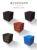 🔄 Kovinski Infinity Magic Cube – mehanska fidget igrača
