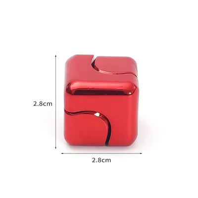 ⚙️ Kovinski Cube Spinner – 3D Gyro Fidget igrača