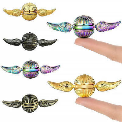🌀 Kovinski EDC Fidget Spinner – vrtljiva antistresna igrača