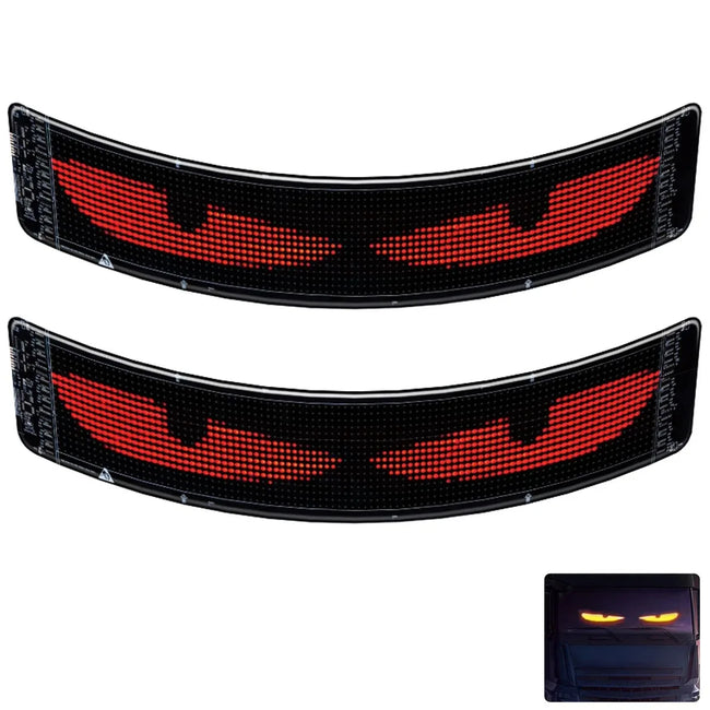 12 V RGB LED matrični zaslon za avto 60 × 12 cm – fotografija izdelka