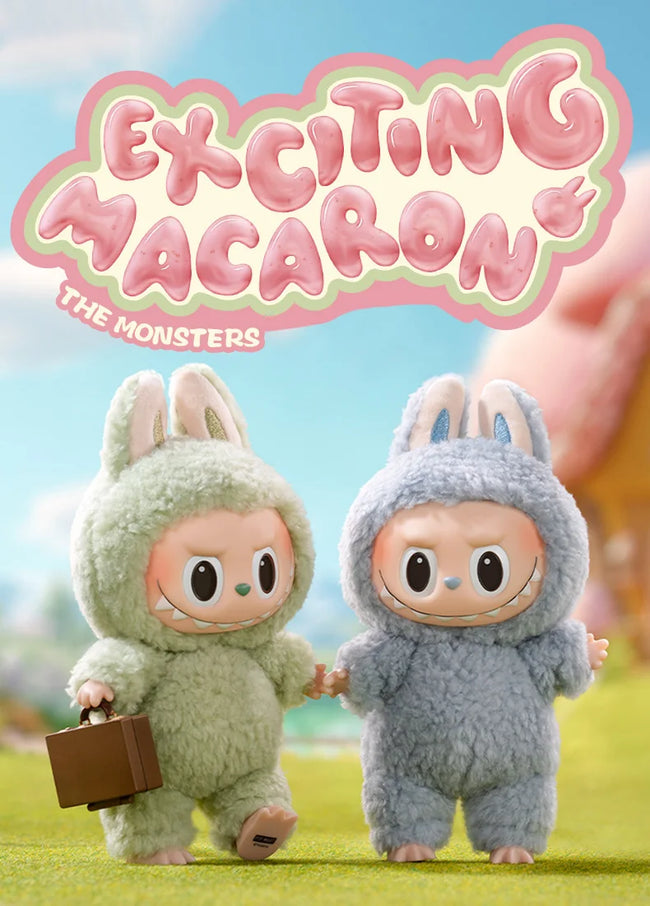 🍬 POP MART LABUBU THE MONSTERS – Exciting Macaron Mystery Box 🎁