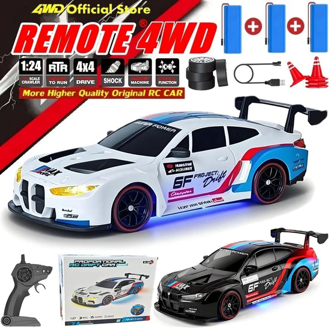 RC Drift Avto 20 km/h – 4WD, LED Luči in 2,4 GHz** 🏎️💨