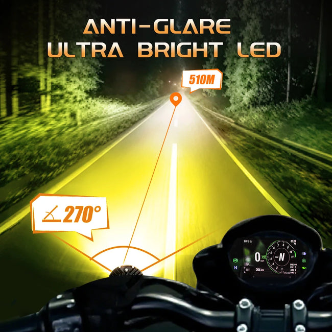 CO LIGHT LED delovna in meglenka za motor 4–4,5" – fotografija izdelka