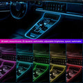 RGB LED ambientna osvetlitev za avto 2-v-1 ali 6-v-1 – fotografija izdelka