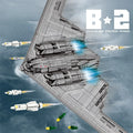 2063-delni B-2 Stealth – gradbeni model letala – slika 2