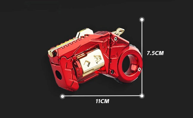 🔧 Kovinski mehanski Fidget Slider – antistresna igrača z magnetom
