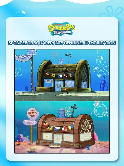 SpongeBob Krusty Krab – gradbeni komplet – slika 8