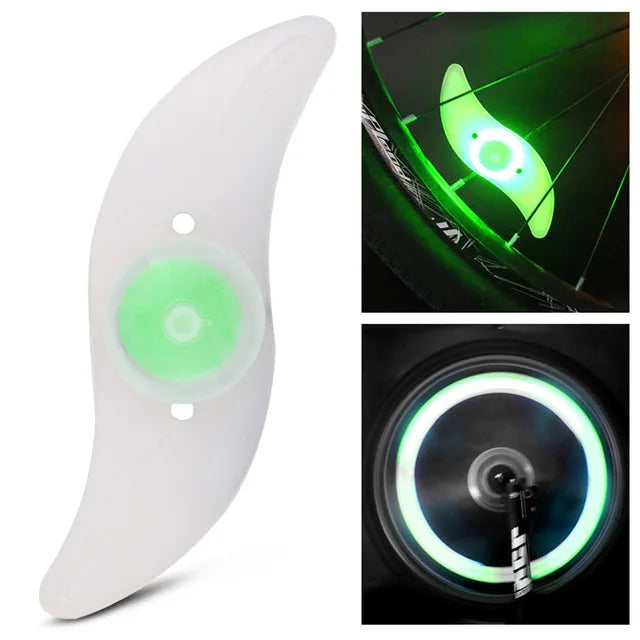 LED lučke za napere kolesa – barvne