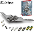 2063-delni B-2 Stealth – gradbeni model letala – slika 1