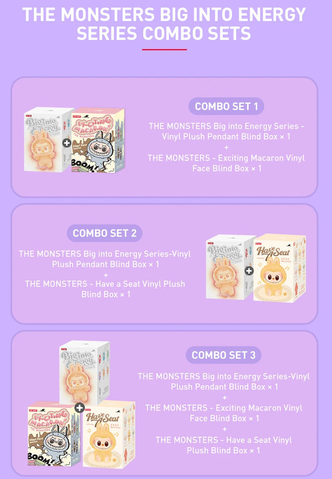 ⚡ POP MART LABUBU Big into Energy – Mystery Box 🎁