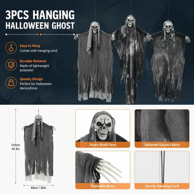 Viseči Halloween duhovi – 3. slika
