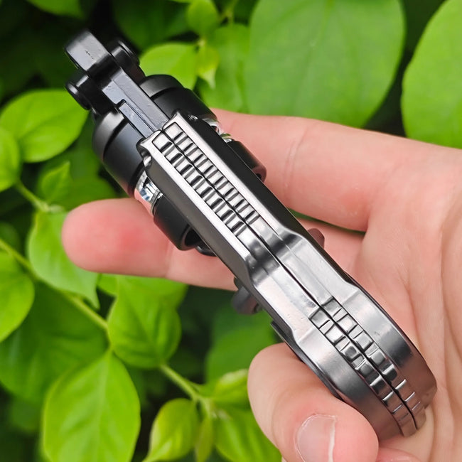 🧲 Kovinski Fidget Slider – mehanski antistresni pripomoček z magnetnim mehanizmom