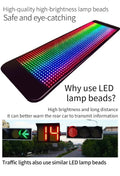 12 V RGB LED matrični zaslon za avto 60 × 12 cm – fotografija izdelka