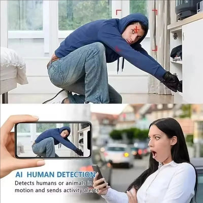 Mini WiFi kamera X5 1080p z nočnim vidom