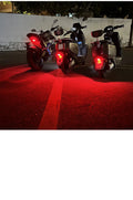 Brezžična LED opozorilna utripalka za avto in motor – fotografija izdelka