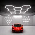 Aiopp Hexagon Honeycomb LED stropna luč za garažo – DIY sestavljanje, visok CRI, brez utripanja