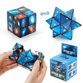 🌌 2-v-1 Star Sky Infinity Cube – fidget puzzle igrača