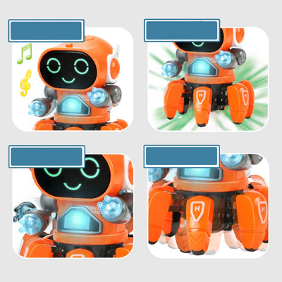 🤖 6-Kraki Pametni Robot za Otroke