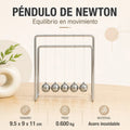 ⚙️ Newtonovo nihalo – 5 kovinskih kroglic, namizna antistresna igrača
